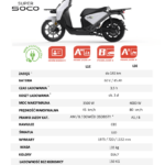 super soco vs1 skuter do delievery skuter do dostaw