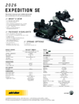 SKI DOO EXPEDITION SE 2026 900