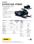 Ski-Doo Expedition Xtreme 2026