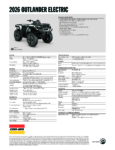 CAN-AM Outlander Electric 2026 Elektryczny Quad