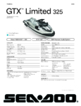 sea doo Gtx 325
