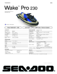 Sea-Doo Wake Pro 230 Tech Package 2026