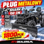 PŁUG SHARK 150CM
