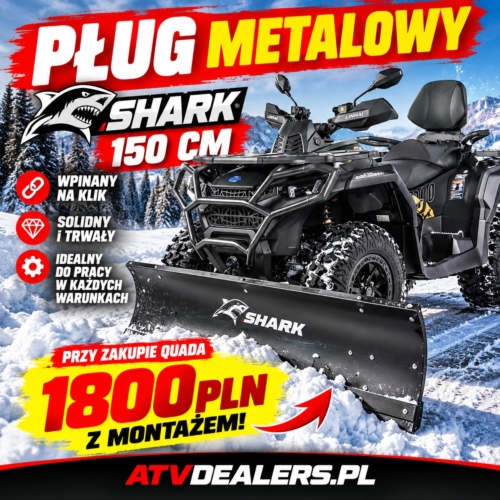 PŁUG SHARK 150CM